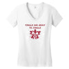 happy holidays Women's V-Neck T-Shirt