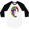 color bird 3/4 Sleeve Shirt