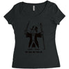 you shall not pass go Women's Triblend Scoop T-shirt