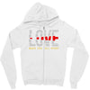 love make you fall apart Zipper Hoodie