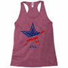 usa star Racerback Tank