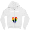 Worth The Wait Baby Foot Zipper Hoodie