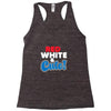 red white and cute Racerback Tank