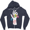 no life Zipper Hoodie