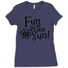 fun in the sun Ladies Fitted T-Shirt