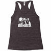 bomber film  fun Racerback Tank