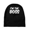 i'm the boss funny nerd Baby Beanies