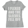 weight lifting gym fitness training Ladies Fitted T-Shirt