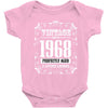 vintage made in 1968 perfectly aged a living legend Baby Bodysuit