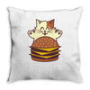 i has cheezburger! Throw Pillow