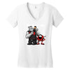 mutants, inc Women's V-Neck T-Shirt
