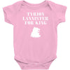 tyrion lannister for king Baby Onesie