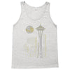 seattle skyline Tank Top
