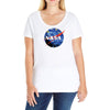 The Starry Night Parody Nasa Ladies Curvy T-Shirt