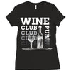 Wine Club Ladies Fitted T-Shirt