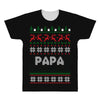ugly christmas papa All Over Men's T-shirt