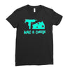 mac and cheese Ladies Fitted T-Shirt