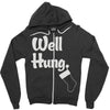 well hung Zipper Hoodie