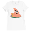 patrick star Ladies Fitted T-Shirt