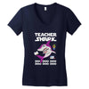 Teacher Shark Doo Women's V-Neck T-Shirt