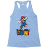 run, mario run Racerback Tank