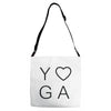 yoga heart Adjustable Strap Totes
