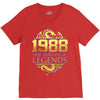 legends are born in 1988 hoodie 5 V-Neck Tee