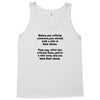 criticize Tank Top