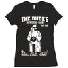 the big lebowski homage Ladies Fitted T-Shirt