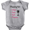 wine shopping Baby Onesie