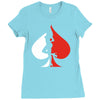 sexy poker Ladies Fitted T-Shirt