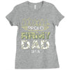 proud army dad Ladies Fitted T-Shirt