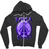 ninja dad Zipper Hoodie