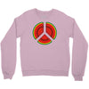 watermelon peace sign Crewneck Sweatshirt