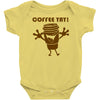 coffee yay Baby Bodysuit