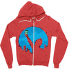 bat signal Zipper Hoodie
