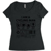 clyling man Women's Triblend Scoop T-shirt