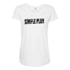 plan simple Maternity Scoop Neck T-shirt