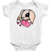 cute lop eared rabbit Baby Bodysuit