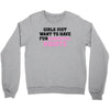 girls just want to have fundamental rights Crewneck Sweatshirt