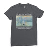 Claude Monet impression Sunrise Ladies Fitted T-Shirt