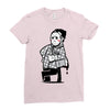 too lazy Ladies Fitted T-Shirt