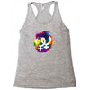 lesbian pride dragon Racerback Tank