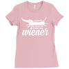 you want to hold my wiener Ladies Fitted T-Shirt