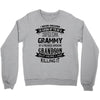 Super Cool Grammy Of A Freaking Awesome Grandson Crewneck Sweatshirt