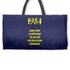 george orwell   1984 Weekender Totes