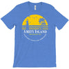 amity island jaws inspired movie shark printed T-Shirt