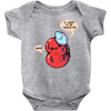 virus loves you this much Baby Onesie