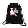 boxers for boobs Drawstring Bags