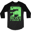 never forget 3/4 Sleeve Shirt